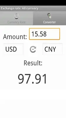 Exchange rate. All currency android App screenshot 9